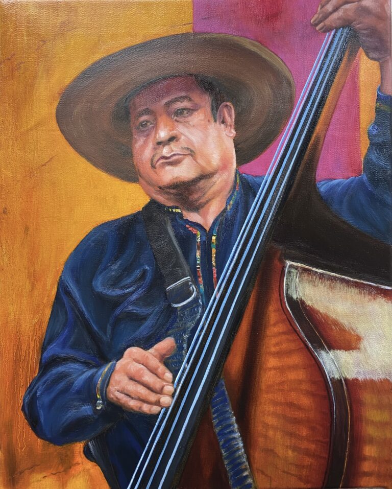 Mexican Double Bass Player Michael Moesslang